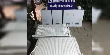 Kombi ve kalorifer hırsızları kıskıvrak yakalandı