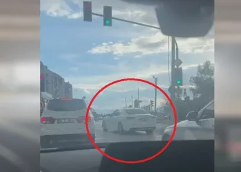 Drift atan lüks otomobilin cezası ağır oldu
