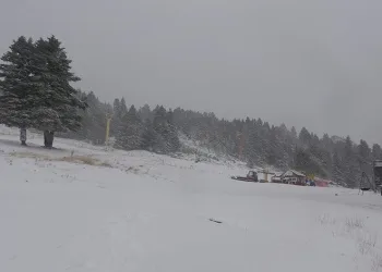 Uludağ beyaza büründü