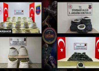 Diyarbakır’da 510 kilo uyuşturucu ele geçirildi