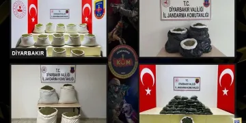 Diyarbakır’da 510 kilo uyuşturucu ele geçirildi