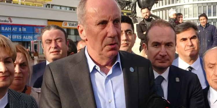 Muharrem İnce: “Altılı masanın kafası karışık”