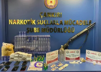 Çankırı’da uyuşturucu operasyonu: 10 gözaltı
