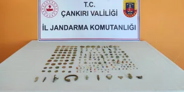 Çankırı’da 198 adet tarihi eser ele geçirildi