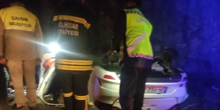 Burdur’da trafik kazası: 1 ölü, 7 yaralı