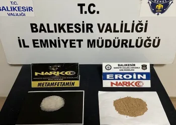 Balıkesir polisinden uyuşturucu operasyonu
