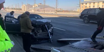 Oluşan buzlanma kazaya neden oldu