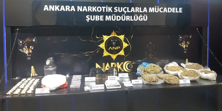 Başkentte narkotik operasyon