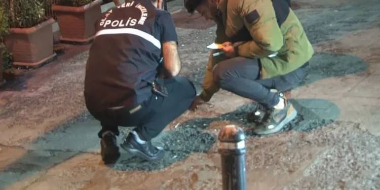 Silahla karşılık verince çatışma çıktı
