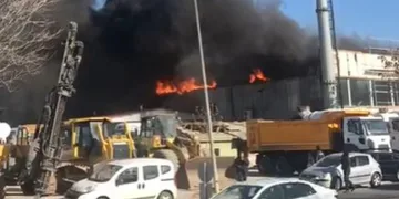 Ankara’da halı fabrikasında yangın
