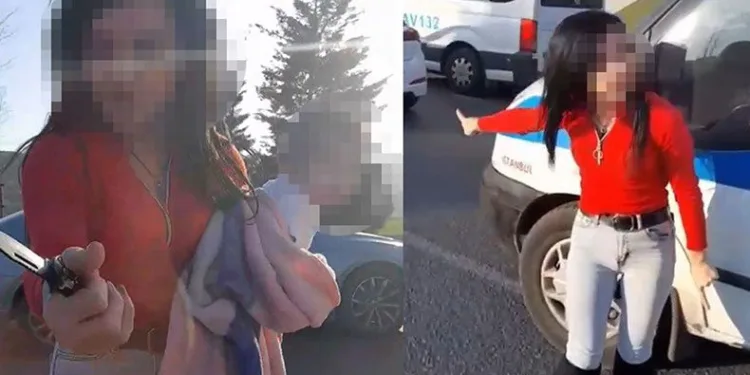 Ambulans şoförünü bıçaklayan kadın yakalandı