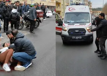 Genç kadın sokak ortasında bıçaklandı