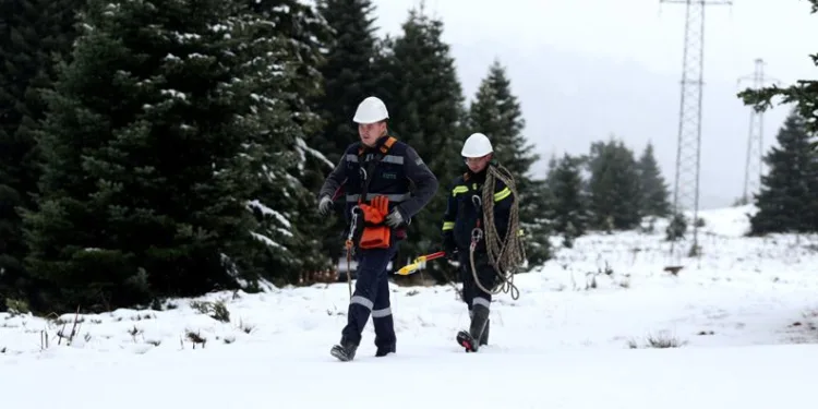 Enerjinin kahramanları Uludağ’da kar mesaisinde