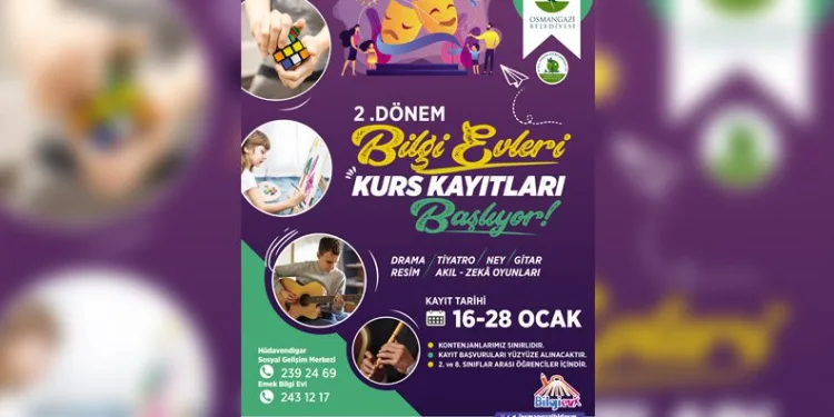 Bilgi Evleri’nde yeni dönem başlıyor