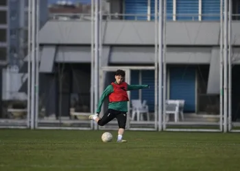Bursaspor dayanıklılık çalışması yaptı