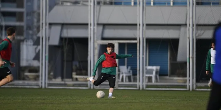 Bursaspor dayanıklılık çalışması yaptı