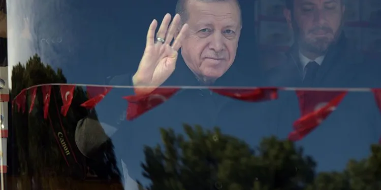 Cumhurbaşkanı Recep Tayyip Erdoğan’a coşkulu karşılama