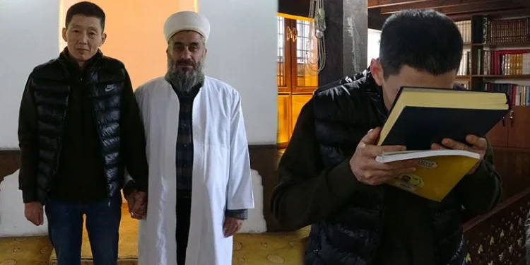 Eşi Müslüman olunca gözyaşlarını tutamadı