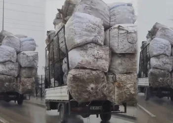 Bursa’da trafikte tehlikeli taşımacılık