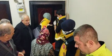 Gaz sızıntısı varken uyuya kaldı