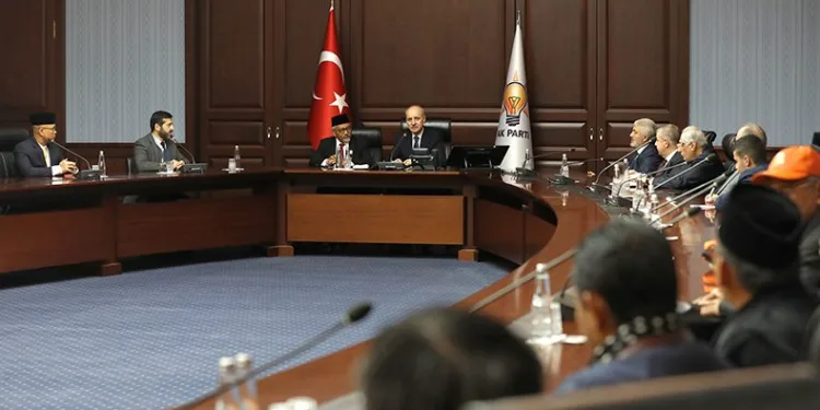 Başkanvekili Kurtulmuş, Syaikhu ile görüştü