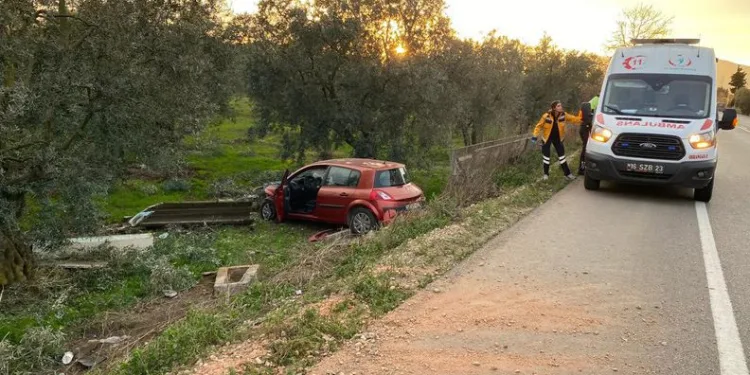 Bursa’da trafik kazası: 2 yaralı