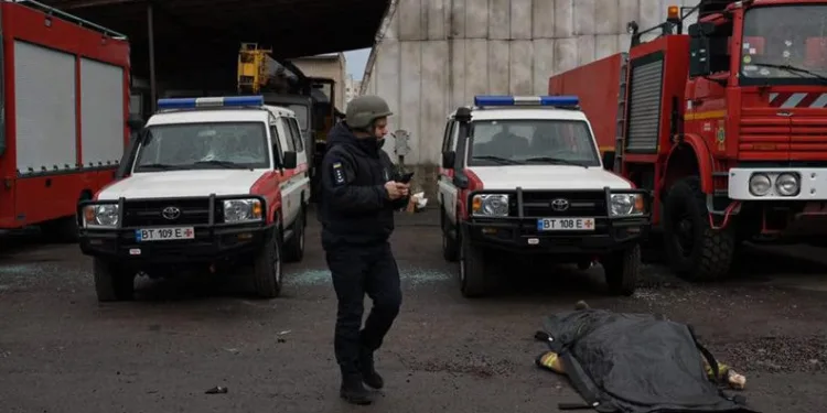 Rusya ateşkes öncesi itfaiye istasyonunu vurdu: 1 ölü