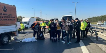 TEM’de feci kaza
