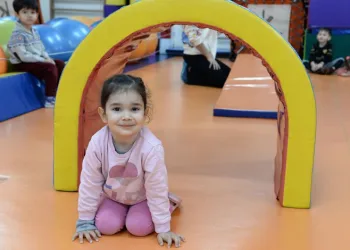 Miniklerden cimnastik kursuna yoğun ilgi