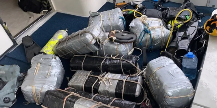 Tekirdağ rotalı gemide 290 kilo uyuşturucu ele geçirildi
