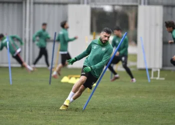 Bursaspor çabukluk ve kuvvet çalıştı