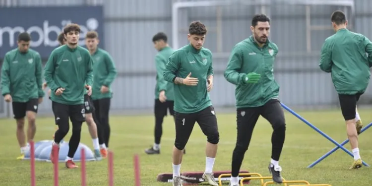 Bursaspor’da 2. yarı hazırlıkları sürüyor
