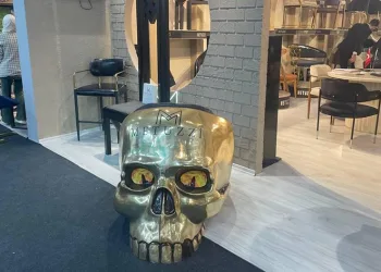 Kuru kafa şeklinde sandalye yaptılar