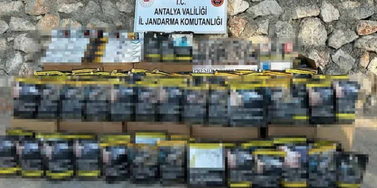 Antalya’da kaçak tütün ve elektronik sigara operasyonu