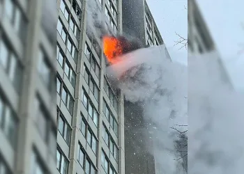 ABD’de 25 katlı binada yangın