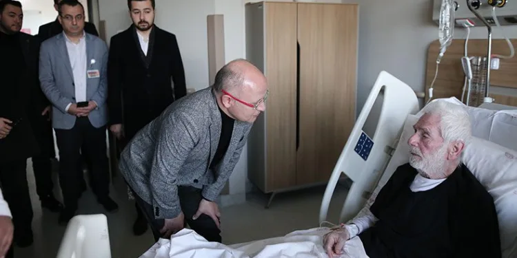 Depremzedeler, Bursa Şehir Hastanesi’nde