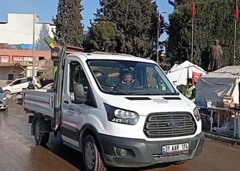 Hatay dezenfekte çalışması başlatıldı