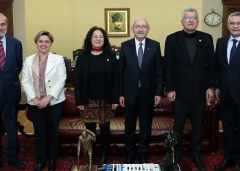 Kılıçdaroğlu, SOL Parti heyetiyle görüştü