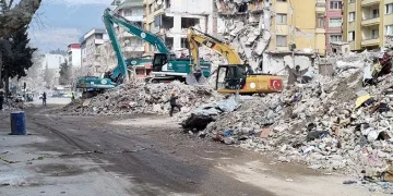 Kahramanmaraş’ta depremin verdiği yıkım