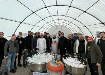 Seyyar mutfak ekibi hizmete başladı