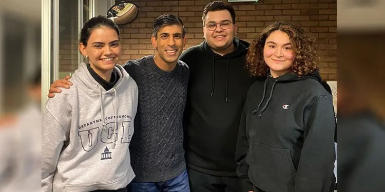 Rishi Sunak, depremzedeler için bağış yaptı