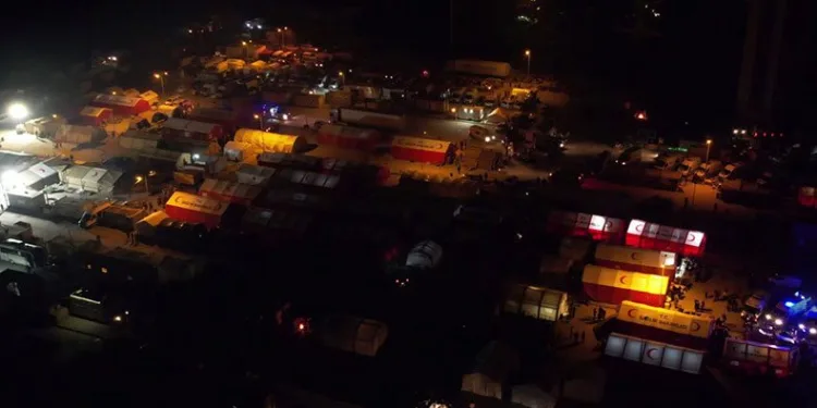 Hatay’daki sahra hastanesi şifa dağıtıyor