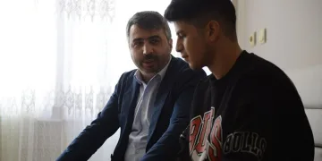 Başkan Yılmaz’dan depremzedelere ziyaret