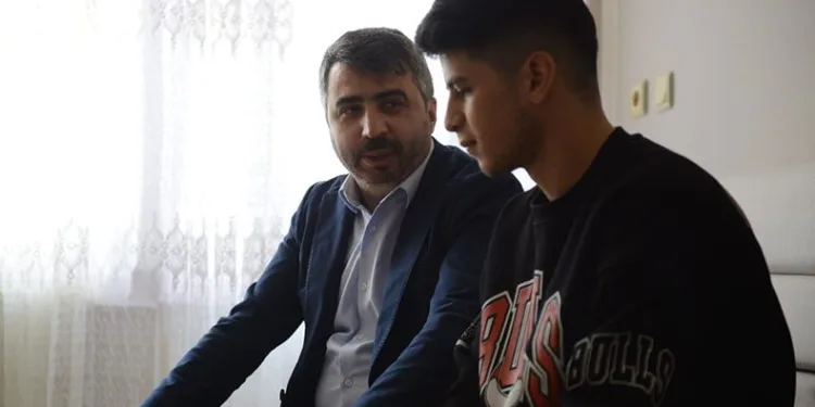 Başkan Yılmaz’dan depremzedelere ziyaret