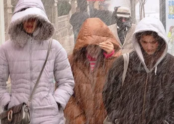 Van’da kar yağışı başladı