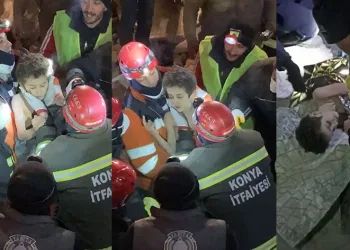 7 yaşındaki Mustafa 163 saat sonra kurtarıldı