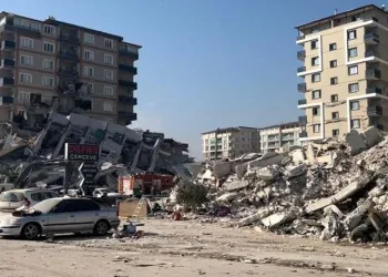 Görüntüler hayalet şehri andırdı