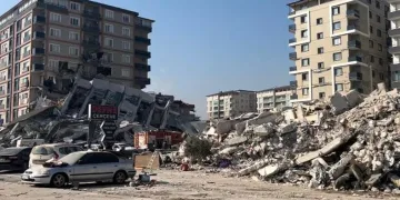 Görüntüler hayalet şehri andırdı