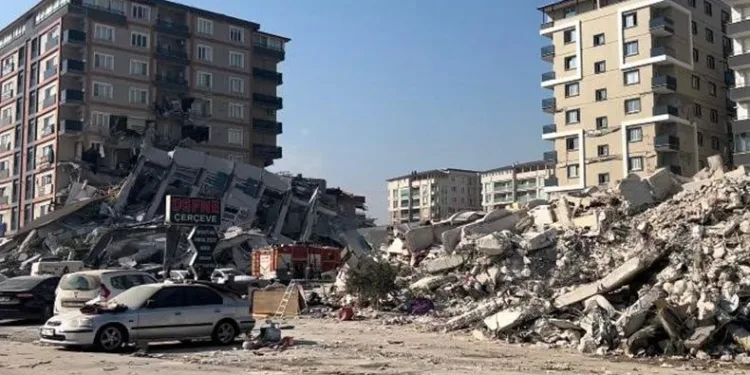 Görüntüler hayalet şehri andırdı