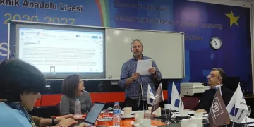 Erasmus projesinin final toplantısı yapıldı